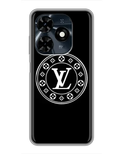 Чехол для TECNO Spark 20c с картинкой «LV — печать стиля»