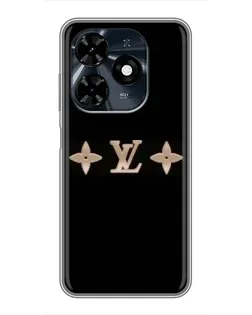 Чехол для TECNO Spark 20c с картинкой «Louis Vuitton — минимализм»