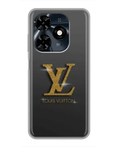 Чехол для TECNO Spark 20c с картинкой «Градиент Louis Vuitton»