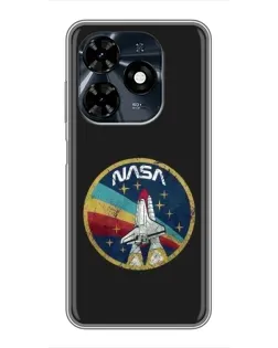 Чохол для TECNO Spark 20c з картинкою «NASA — емблема місії»