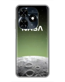Чохол для TECNO Spark 20c з картинкою «NASA — місячний градієнт»