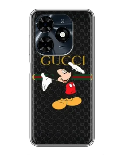 Чохол для TECNO Spark 20c з картинкою «Міккі Маус Gucci»