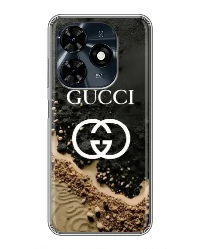 Чохол для TECNO Spark 20c з картинкою «Gucci — піщані дюни»