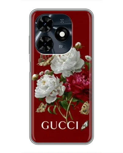 Чохол для TECNO Spark 20c з картинкою «Gucci — сад»