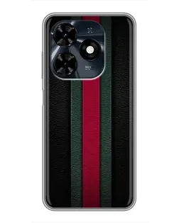 Чохол для TECNO Spark 20c з картинкою «Gucci — неонова лінія»