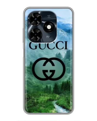 Чохол для TECNO Spark 20c з картинкою «Gucci — гірський пейзаж»
