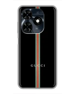 Чохол для TECNO Spark 20c з картинкою «Gucci — строга лінія» Чохол для TECNO Spark 20c з картинкою «Gucci — строга лінія»