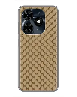 Чохол для TECNO Spark 20c з картинкою «Gucci — класичний беж» Чохол для TECNO Spark 20c з картинкою «Gucci — класичний беж»