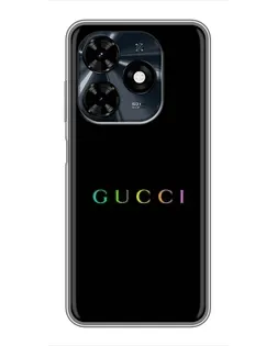Чохол для TECNO Spark 20c з картинкою «Gucci — неоновий мінімалізм» Чохол для TECNO Spark 20c з картинкою «Gucci — неоновий мінімалізм»