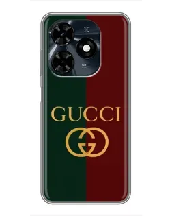 Чохол для TECNO Spark 20c з картинкою «Gucci — темно-зелений градієнт» Чохол для TECNO Spark 20c з картинкою «Gucci — темно-зелений градієнт»