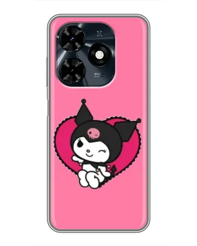Чохол для TECNO Spark 20c з картинкою «Kuromi — любов у серці» Чохол для TECNO Spark 20c з картинкою «Kuromi — любов у серці»
