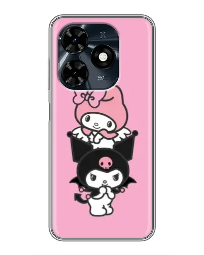 Чохол для TECNO Spark 20c з картинкою «My Melody та Kuromi» Чохол для TECNO Spark 20c з картинкою «My Melody та Kuromi»