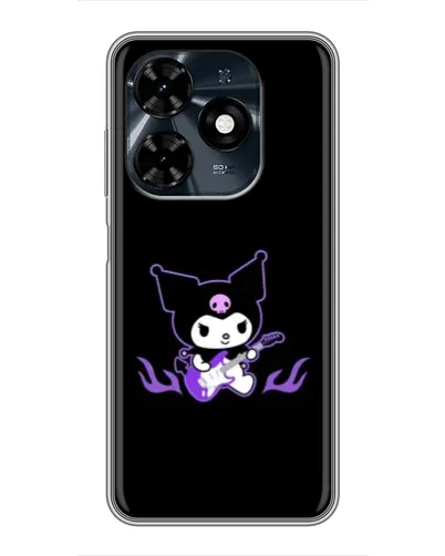 Чохол для TECNO Spark 20c з картинкою «Електрична Kuromi» Чохол для TECNO Spark 20c з картинкою «Електрична Kuromi»