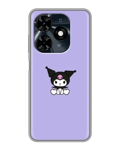 Чохол для TECNO Spark 20c з картинкою «Kuromi — фіолетовий мінімалізм» Чохол для TECNO Spark 20c з картинкою «Kuromi — фіолетовий мінімалізм»