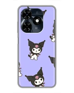 Чохол для TECNO Spark 20c з картинкою «Паттерн з Kuromi»