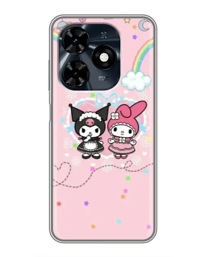 Чохол для TECNO Spark 20c з картинкою «My Melody та Kuromi» Чохол для TECNO Spark 20c з картинкою «My Melody та Kuromi»