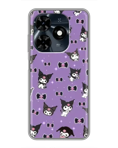 Чохол для TECNO Spark 20c з картинкою «Kuromi — патерн» Чохол для TECNO Spark 20c з картинкою «Kuromi — патерн»