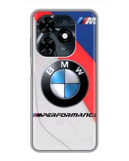 Чохол для TECNO Spark 20c з картинкою «BMW Performance стиль»