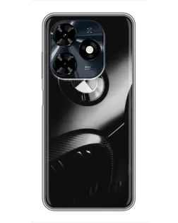 Чохол для TECNO Spark 20c з картинкою «Емблема BMW — макро»
