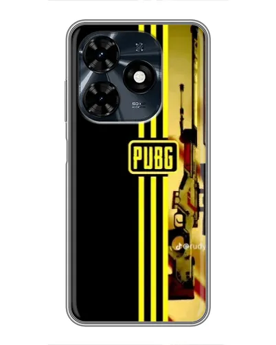 Чохол для TECNO Spark 20c з картинкою «PUBG — камуфляжний шолом» Чохол для TECNO Spark 20c з картинкою «PUBG — камуфляжний шолом»