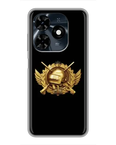 Чохол для TECNO Spark 20c з картинкою «PUBG — помаранчевий градієнт» Чохол для TECNO Spark 20c з картинкою «PUBG — помаранчевий градієнт»