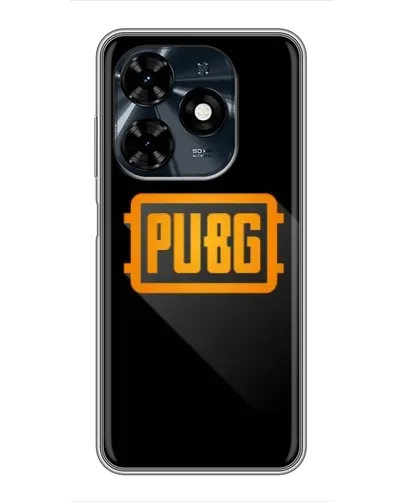 Чохол для TECNO Spark 20c з картинкою «PUBG — рамка лого» Чохол для TECNO Spark 20c з картинкою «PUBG — рамка лого»