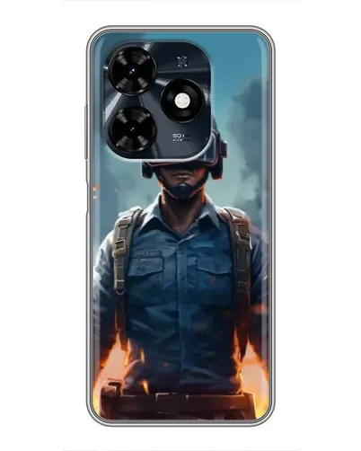 Чохол для TECNO Spark 20c з картинкою «PUBG — реалістичний герой» Чохол для TECNO Spark 20c з картинкою «PUBG — реалістичний герой»