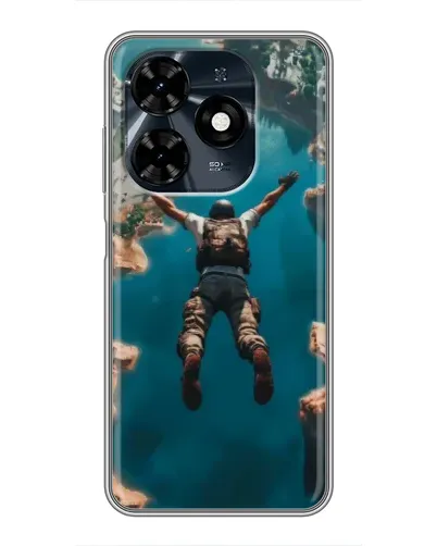Чохол для TECNO Spark 20c з картинкою «PUBG — вільне падіння» Чохол для TECNO Spark 20c з картинкою «PUBG — вільне падіння»