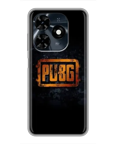 Чохол для TECNO Spark 20c з картинкою «PUBG — золотий логотип» Чохол для TECNO Spark 20c з картинкою «PUBG — золотий логотип»