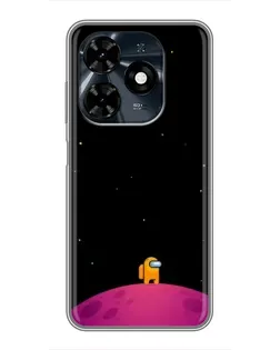 Чохол для TECNO Spark 20c з картинкою «Самотній герой на планеті» Чохол для TECNO Spark 20c з картинкою «Самотній герой на планеті»