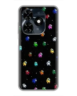 Чохол для TECNO Spark 20c з картинкою «Екіпаж Among Us» Чохол для TECNO Spark 20c з картинкою «Екіпаж Among Us»