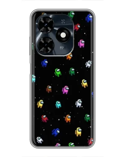 Чехол для TECNO Spark 20c с картинкой «Экипаж Among Us» Чехол для TECNO Spark 20c с картинкой «Экипаж Among Us»