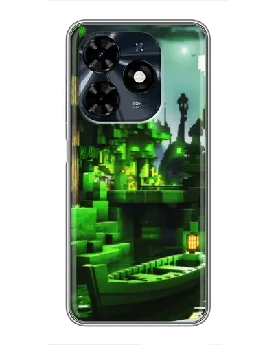 Чохол для TECNO Spark 20c з картинкою «Minecraft лісовий пейзаж» Чохол для TECNO Spark 20c з картинкою «Minecraft лісовий пейзаж»