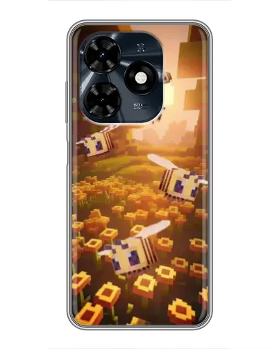 Чохол для TECNO Spark 20c з картинкою «Поле соняшників» Чохол для TECNO Spark 20c з картинкою «Поле соняшників»