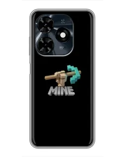 Чохол для TECNO Spark 20c з картинкою «Алмазне кайло»