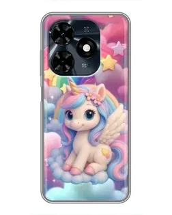 Чехол для TECNO Spark 20c с картинкой «Маленький единорог» Чехол для TECNO Spark 20c с картинкой «Маленький единорог»