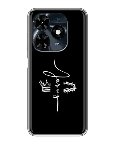 Чохол для TECNO Spark 20c з картинкою «Король Слави Jesus» Чохол для TECNO Spark 20c з картинкою «Король Слави Jesus»