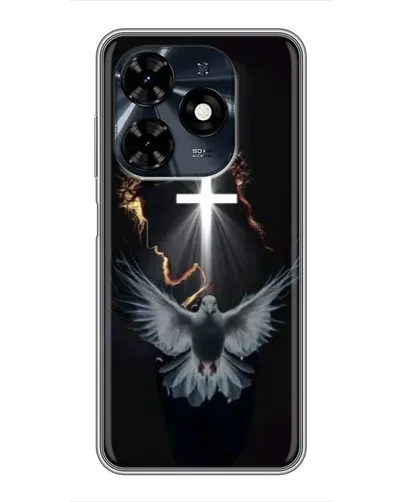 Чохол для TECNO Spark 20c з картинкою «Голуб та Світло» Чохол для TECNO Spark 20c з картинкою «Голуб та Світло»