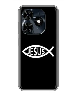 Чохол для TECNO Spark 20c з картинкою «Класичний Jesus»