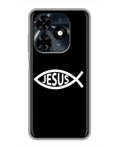 Чохол для TECNO Spark 20c з картинкою «Класичний Jesus» Чохол для TECNO Spark 20c з картинкою «Класичний Jesus»