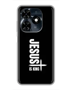 Чохол для TECNO Spark 20c з картинкою «Вертикаль віри Jesus»