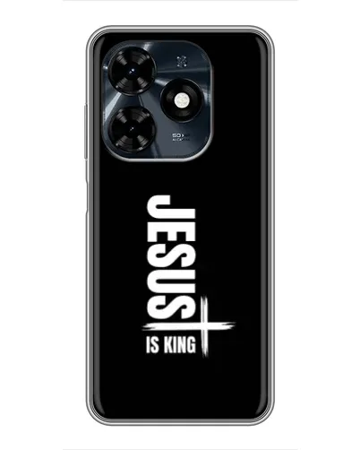 Чохол для TECNO Spark 20c з картинкою «Вертикаль віри Jesus» Чохол для TECNO Spark 20c з картинкою «Вертикаль віри Jesus»