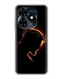 Чехол для TECNO Spark 20c с картинкой «Терновый венец»