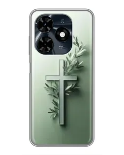 Чехол для TECNO Spark 20c с картинкой «Оливковая ветвь»