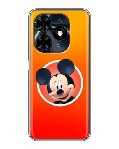 Чехол для TECNO Spark 20c с картинкой «Mickey в круге»