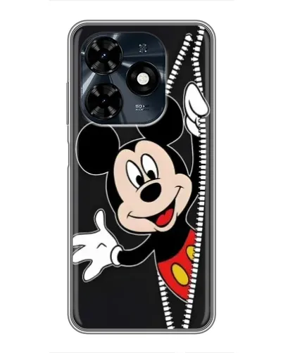 Чехол для TECNO Spark 20c с картинкой «Микки раздвигает стены»