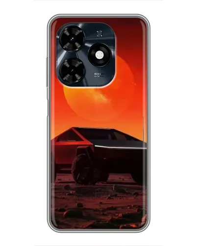 Чохол для TECNO Spark 20c з картинкою «Cybertruck на Марсі» Чохол для TECNO Spark 20c з картинкою «Cybertruck на Марсі»