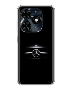 Чохол для TECNO Spark 20c з картинкою «Mercedes — абстрактні лінії»