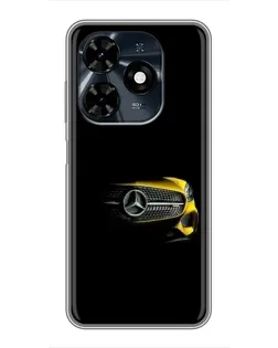 Чохол для TECNO Spark 20c з картинкою «Mercedes — ретро стиль»