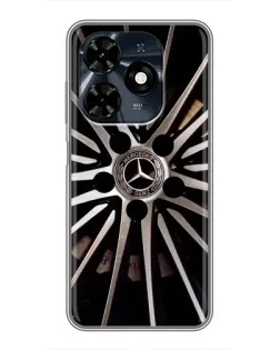 Чохол для TECNO Spark 20c з картинкою «Диск Mercedes»